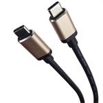 PremiumCord Kabel USB 3.2 konektor C/male - USB 3.2 C/male, 0,5m, hliníkové koenktory ku31cc1al