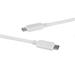 PremiumCord kábel USB 3.2 konektor C/male - USB 3.2 C/male, biely, 1m ku31cc1w
