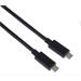 PremiumCord Kabel USB 3.2 konektor C/male - USB 3.2 C/male, černý, 1m ku31cc1bk