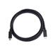 PremiumCord Kabel USB 3.2 konektor C/male - USB 3.2 C/male, černý, 1m ku31cc1bk