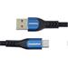 PremiumCord Kábel USB-C/M - USB 2.0 A/M, rýchle nabíjanie prúdom 5A, 1m ku31cy1