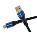 PremiumCord Kábel USB-C/M - USB 2.0 A/M, rýchle nabíjanie prúdom 5A, 1m ku31cy1