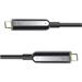 PREMIUMCORD Kabel USB-C optický fiber video AOC 4K@60Hz 1080p, 10m kufib1-10