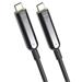 PREMIUMCORD Kabel USB-C optický fiber video AOC 4K@60Hz 1080p, 15m kufib1-15