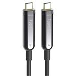 PREMIUMCORD Kabel USB-C optický fiber video AOC 4K@60Hz 1080p, 15m kufib1-15