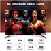 PREMIUMCORD Kabel USB-C optický fiber video AOC 4K@60Hz 1080p, 30m kufib1-30
