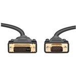 PremiumCord - Kabel VGA - HD-15 (VGA) (M) do DVI-I (M) - 3 m KPDVI1A3