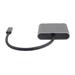 PremiumCord MST adaptér USB-C na HDMI + VGA, rozlišení 4K a FULL HD 1080p ku31hdmi19