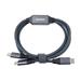 PREMIUMCORD Nabíjecí kabel USB-C, 2xUSB-C na USB-C, 100W, 1m, černá ku31pow02