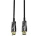PremiumCord Optický DisplayPort 1.4 přípojný kabel M/M, zlacené konekt. 15m kport6-15