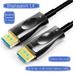 PremiumCord Optický DisplayPort 1.4 přípojný kabel M/M, zlacené konekt. 15m kport6-15