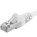 Premiumcord Patch kabel CAT6a S-FTP, RJ45-RJ45, AWG 26/7 10m bílá sp6asftp100W