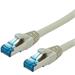 Premiumcord Patch kabel CAT6a S-FTP, RJ45-RJ45, AWG 26/7 5m šedá sp6asftp050