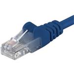 PremiumCord Patch kabel UTP RJ45-RJ45 CAT6 0.25m modrá