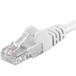 PremiumCord Patch kabel UTP RJ45-RJ45 CAT6 1,5m bílá