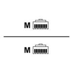 PremiumCord Patch kabel UTP RJ45-RJ45 level 5e 0.5m červená