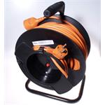 PremiumCord PPB-02-50 230V 50m 1 zásuvka bubon