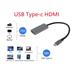 PremiumCord Převodník USB-C na HDMI, rozlišení 4K a FULL HD 1080p, kovové pouzdro ku31hdmi16