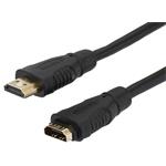 PremiumCord prodlužovací HDMI kabel/ HDMI-HDMI/ černý/ 5m kphdmf5