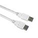PremiumCord Prodlužovací kabel USB 3.0 Super-speed 5Gbps A-A, MF, 9pin, 2m bílá KU3PAA2W