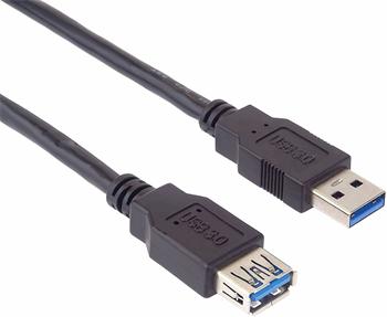 PremiumCord Prodlužovací kabel USB 3.0 Super-speed 5Gbps A-A, MF, 9pin, 5m ku3paa5bk