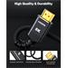 PremiumCord ULTRA HDMI 2.1 High Speed + Ethernet kabel 8K@60Hz,zlacené 2m kphdm21b2