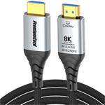 PremiumCord Ultra High Speed HDMI 2.1 optický fiber kabel 8K@60Hz,zlacené 10m kphdm21c10
