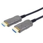 PremiumCord Ultra High Speed HDMI 2.1 optický fiber kabel 8K@60Hz,zlacené 3m kphdm21x03