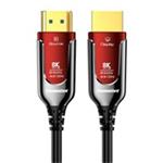 PREMIUMCORD Ultra High Speed HDMI 2.1 optický fiber kabel 8K@60Hz, zlacené 7m kphdm21r07