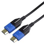 PREMIUMCORD Ultra High Speed HDMI 2.1 optický kabel 8K@60Hz 4K@120Hz 10m zlacený KPHDM21M10