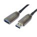 PremiumCord USB 3.0 prodlužovací optický AOC kabel A/Male - A/Female 10m ku3opt10