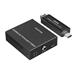 PremiumCord USB 3.2 5Gbps Super-speed 4-portový 150m Multi-mode optický extender kuext5