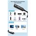 PremiumCord USB-C 3.2 Gen 2 repeater a prodlužovací kabel Male-Female, 10Gbps Aluminium 7m ku31rep7bl