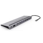 PremiumCord USB-C Full Size MST Dock, USB-C Full Size MST Dock Station with Phone Stand KU31DOCK13