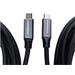 PremiumCord USB-C kabel (USB 3.2 Gen 2, 5A, 100W, 10Gbit/s ) černý 5m ku31cr5
