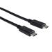 PremiumCord USB-C kabel ( USB 3.2 generation 2x2, 5A, 20Gbit/s ) černý, 2m ku31ch2bk