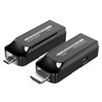PREMIUMCORD USB-C na HDMI extender přes Cat5e/6/6a 4K@60Hz na 60m khext60-10