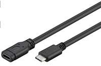 PREMIUMCORD USB- C prodlužovací kabel (USB 3.1 generation 1), C/M - C/F, 2m ku31mf2