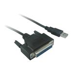 PremiumCord USB printer kabel USB na paralelní port (DB25F) kuprint2