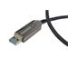 PremiumCord USB3.2 + 2.0 predlžovací optický AOC kábel A/Male - A/Female 10m ku3fiber10