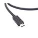 PremiumCord USB4™ 40Gbps 8K@60Hz kabel Thunderbolt 3 certifikovaný USB-IF 0,8m ku4cx08bk