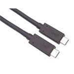 PremiumCord USB4™ 40Gbps 8K@60Hz kabel Thunderbolt 3 délka: 1,2m ku4cx12bk