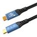 PremiumCord USB4™ Version2.0 80Gbps 16K@60Hz 240W Thunderbolt 3 a 4 kabel 0,8m ku4ca08