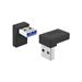 PremiumCord zahnutá 90° redukce USB-C Female na USB3.0 typ A Male kur31-27
