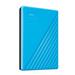 Prenosný 2TB disk WD My Passport Ext. 2.5" USB3.0 Modrá WDBGES0040BBK-WESN