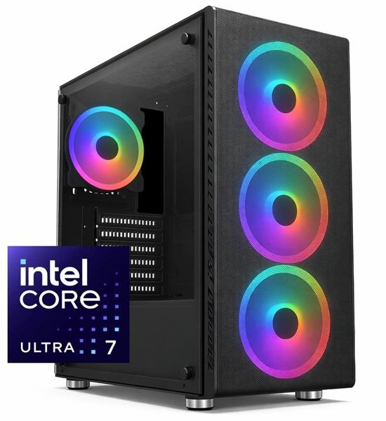 PRESTIGIO Gamer, Ultra 7-265KF, RTX5070/12GB, 32GB DDR5, SSD 1TB, WIFI, FDOS PSGU7265KF32S1T57N