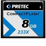 PRETEC CompactFlash Cheetach II 8GB x233 ITECCFPR8GBII