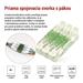 Priama páčková spojovacia svorka 6× 0,2–4 mm2, 10 ks 8592920154540