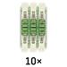 Priama páčková spojovacia svorka 6× 0,2–4 mm2, 10 ks 8592920154540