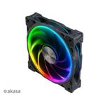 přídavný ventilátor Akasa SOHO AR LED 12 cm RGB AK-FN108